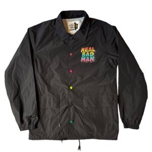 Real Bad Man Flipped Coaches Jacket